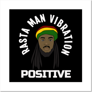 Positive vibration, Ethiopian, Reggae, Rasta Posters and Art